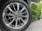 【純正14インチアルミホイール】外観にマッチした純正アルミホイールを装着しております。各種社外アルミホイールや、スタッドレスタイヤも取扱いしております。是非ご相談ください♪