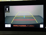 狭い駐車場や立体駐車場などもリアルに映るバックガイドモニター付でラクラク駐車♪