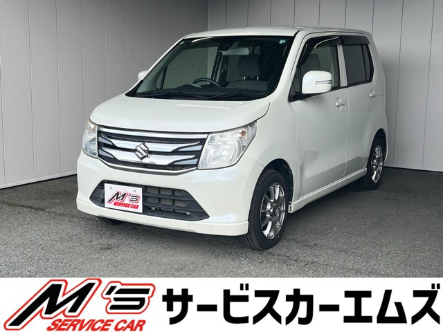 ワゴンR FZ 4WD 衝突被害軽減ブレーキ 社外ナビ CDデッキ