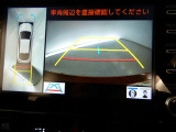 パノラミックビューモニターを装備。クルマを真上から見るように周囲を確認できます。