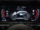 e-POWER専用メーターはモーター出力、エネルギーフロー表示、各種燃費表示機能、バッテリー残量、デジタル時計、航続可能距離、サービスインターバルなどが表示されます。 走行距離 5437km