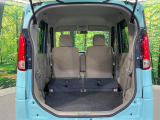 普段のお買い物や通勤、送迎等に十分な荷室スペースを確保しております。セカンドシートを倒すと、大きな荷物の積載も可能です♪