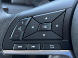 【ステアリングスイッチ】運転中、前方から目線をそらすことなく、オーディオ等の操作が可能な便利機能!安心&快適なドライブを演出してくれます♪