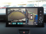 画質もキレイなバックカメラ、車庫入れが苦手な方も運転が好きになるはず。