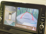 【アラウンドビューモニター】専用のカメラにより、上から見下ろしたような視点で360度クルマの周囲を確認することができます☆死角部分も確認しやすく、狭い場所での切り返しや駐車もスムーズに行えます。