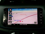 日産純正ナビ装着。操作しやすいので毎日のお出かけも安心