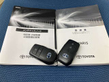 車両取扱説明書/メンテナンスノート/(保証書)/ (スマートキー・キーレス)/ スペアキー揃っております♪