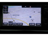 【メモリーナビ】操作はタッチパネルで簡単です。遠出や初めての場所もこれで安心ですね!