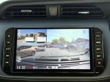 ドライブレコーダーと接続されているため、映像を表示することができます。