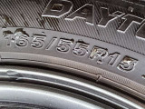 タイヤサイズは165/55R15です