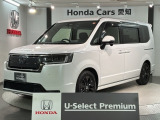 全国納車可 第三者機関証明書付 H SENSING 最長5年保証 ワンオーナー ナビLXM-237VFNi TV Rカメラ マルチビュー CD録音 DVD装備のステップワゴン e:HEVスパーダ入庫