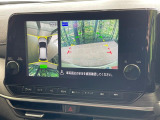 【アラウンドビューモニター】専用のカメラにより、上から見下ろしたような視点で360度クルマの周囲を確認することができます☆死角部分も確認しやすく、狭い場所での切り返しや駐車もスムーズに行えます。