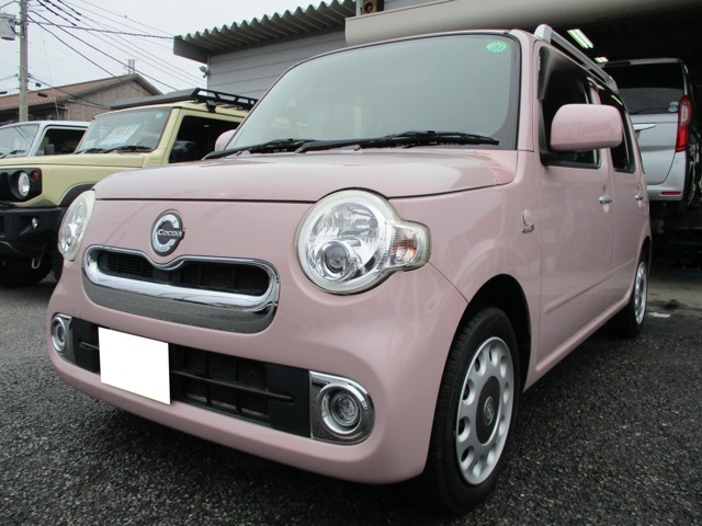 ミラココア プラス X キーフリー・エコアイドル・LEDヘッドライ