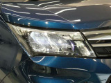 LEDヘッドライトです。デザイン性がよくとても明るいので、夜間の走行や悪天候でも安心です。しかも長寿命!