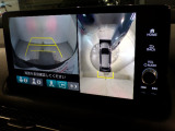 バックカメラもあるので後退時も安心です。視点も切り替えができて便利です。
