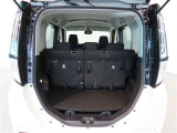 広々としたラゲージスペースを備えています。大きなものや長さのある荷物もしっかりと積み込めます。