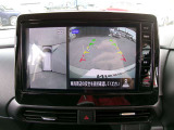 アラウンドビューモニター!空から見下ろしているかのような映像を映し出します。駐車時には安心ですよね♪