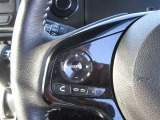 ステアリングスイッチ付き。左側はオーディオや電話の操作ができます!