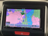 社外ナビ搭載です。知らない道も安心ですね!