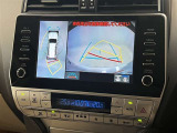 パノラミックビューモニター!運転席から確認しにくい車両周辺の状況を把握できます!