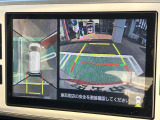 全方位カメラの映像が見れるので駐車時も楽々です♪
