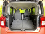 普段のお買い物や通勤、送迎等に十分な荷室スペースを確保しております。セカンドシートを倒すと、大きな荷物の積載も可能です♪