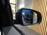 ブラインドスポット付きドアミラー