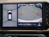 上からの視点で狭い駐車場への駐車などに役立つアラウンドビューモニターです♪