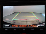 バックモニター搭載で後方を確認しながら安心して駐車する事ができます!
