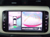 アラウンドビューモニターも付いているので、車庫入れもスムーズにできます。
