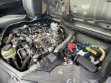 〔エンジンルームの画像〕 洗浄済みですのでキレイです、ご来店の際はぜひ確認されてみて下さい。