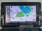 見やすい日産純正ナビゲーションです。
