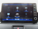 【 ホンダ純正ギャザズ・VXU-215VZi 】Bluetooth接続に対応しています。その他、TVやAM/FMラジオの視聴・CDやDVD再生・USB接続などが可能です。