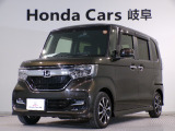 N-BOXカスタムG・EXホンダセンシングの黒色走行距離4.4万キロが入庫しました。