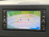 【バックカメラ】駐車時に後方がリアルタイム映像で確認できます。大型商業施設や立体駐車場での駐車時や、夜間のバック時に大活躍!運転スキルに関わらず、今や必須となった装備のひとつです!