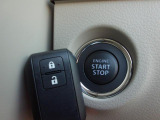 EGの始動も停止も一押しのキーレスプッシュスタート☆