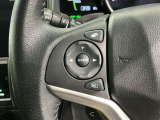ステアリングにオーディオ操作スイッチが付いています。オーディオ画面に直接タッチしなくても操作が出来ますので、運転に集中できます。