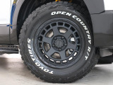 マッドヴァンスXの16インチAWに  TOYO OPEN COUNTRY R/T(235/70R16)をインストール!