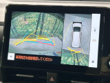 【パノラミックビューモニター】専用のカメラにより、上から見下ろしたような視点で360度クルマの周囲を確認することができます☆死角部分も確認しやすく、狭い場所での切り返しや駐車もスムーズに行えます。