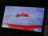 バックガイドモニターを装備しています、車庫入れもラクラクです。