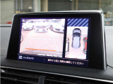 ■バックカメラ(上方視点付) ■サイドカメラ(ルームミラー内表示)