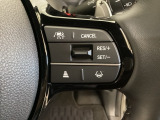 ハンドルにHondaセンシング系のクルーズコントロールやレーンキープアシストなどの操作スイッチが装備されています。ハンドルから手を離さず安全に操作できます。