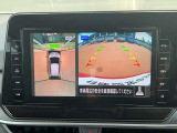 アラウンドビューモニター装備バック駐車も安心