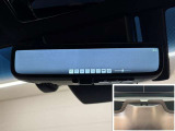 ドラレコ内蔵型電子インナーミラです。例えば後席にミラーを遮るものがあったりしても後方確認ができますね♪モニターモードとミラーモードへの切り替えも可能