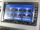 ナビゲーションはギャザズメモリーナビ(VXM-224VFi)を装着しております。AM、FM、CD、DVD再生、Bluetooth、音楽録音再生、フルセグTVがご使用いただけます。
