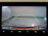 バックガイドモニターで、後方を確認しながら安心して駐車することができます。運転初心者も熟練者も必須の機能ですよ!