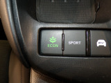 エコモードスイッチで省エネ運転もできます。