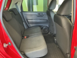 リアシートも広々としていて、座りやすいです。