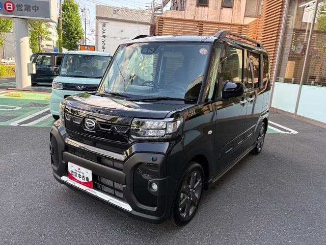 タント ファンクロス ターボ 純正ナビ バックモニ