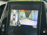【パノラミックビューモニター】専用のカメラにより、上から見下ろしたような視点で360度クルマの周囲を確認することができます☆死角部分も確認しやすく、狭い場所での切り返しや駐車もスムーズに行えます。